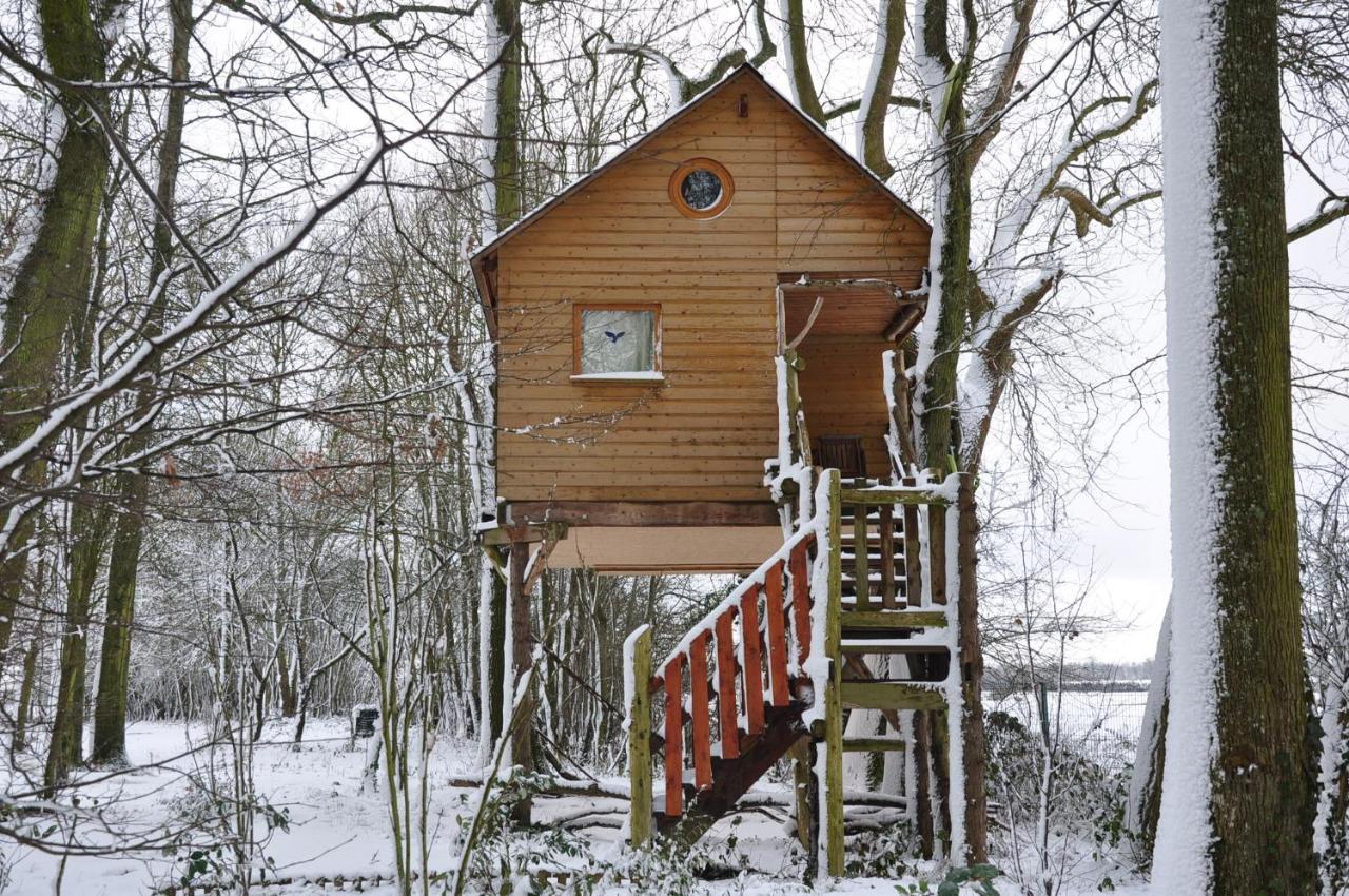 La Cabane Aux Secrets - Au Milieu De Nulle Part Outines Ngoại thất bức ảnh